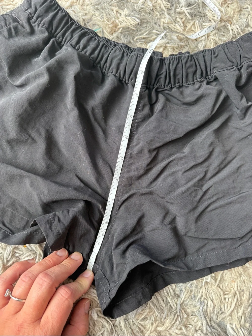 Women’s Black Athletic Running Shorts Patagonia Medium